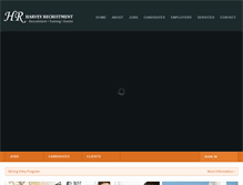 Tablet Screenshot of harveyrecruitment.rb.com.au